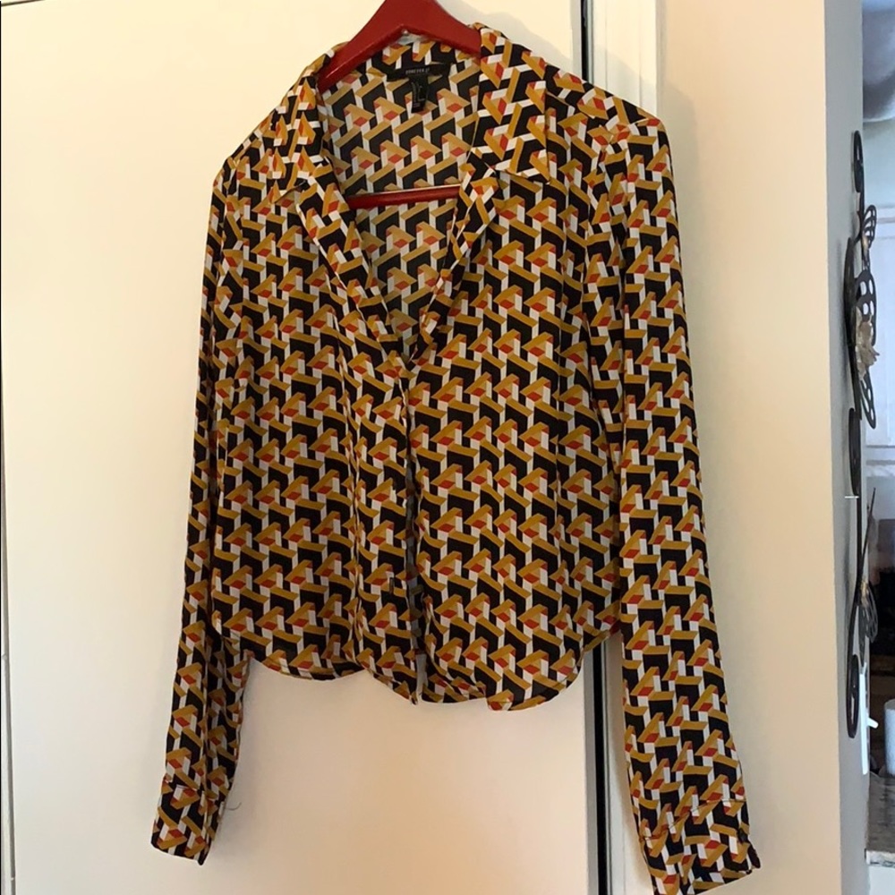 Beautiful Multi Colored Designed Blouse
